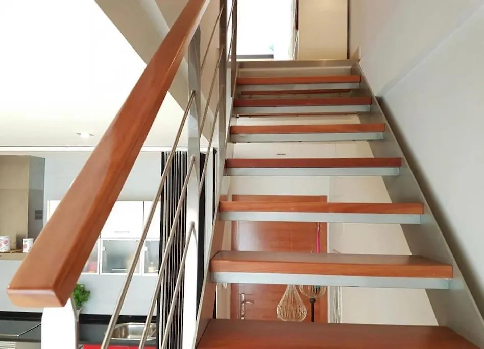 Penthouse 100M From Sea With Terrace, Near Bcn Apartment Mataro