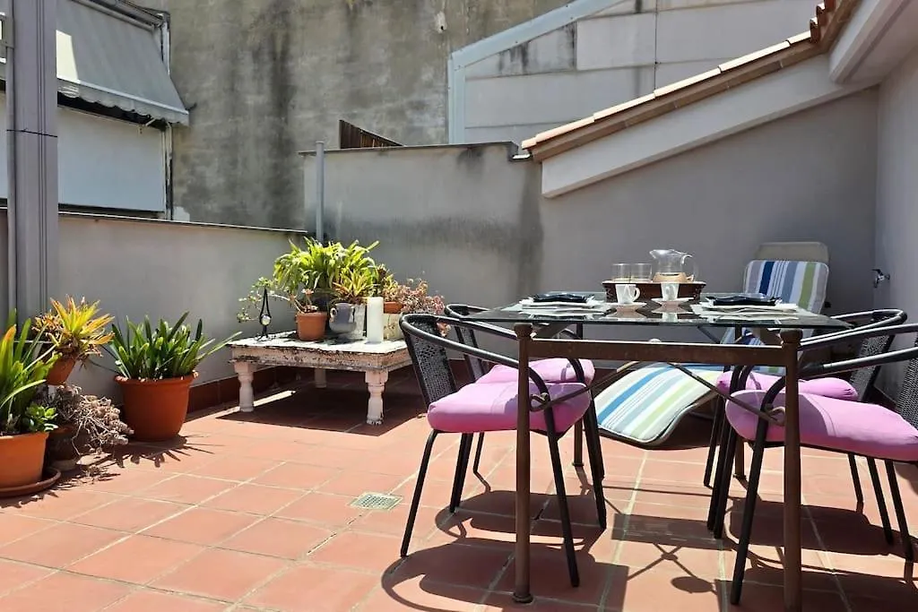 Penthouse 100M From Sea With Terrace, Near Bcn Apartment Mataro Spain