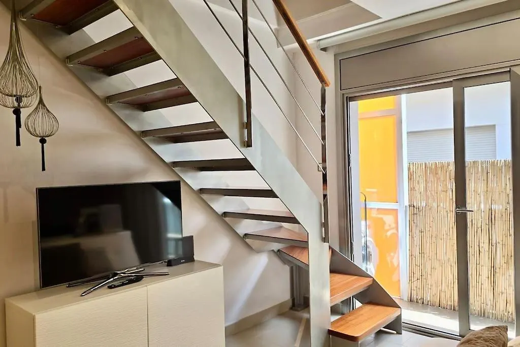 Penthouse 100M From Sea With Terrace, Near Bcn Apartment Mataro