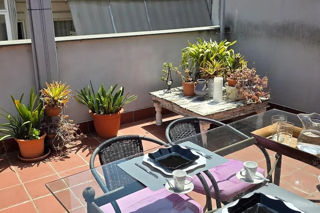 Penthouse 100M From Sea With Terrace, Near Bcn Apartment Mataro